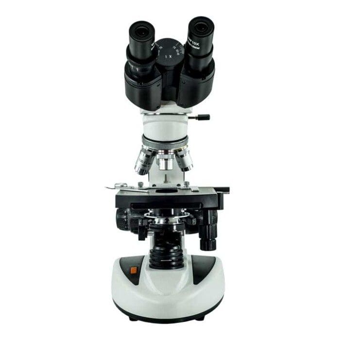 B10B - MICROSCÓPIO BIOLÓGICO EDUCACIONAL BINOCULAR LE -FRENTE