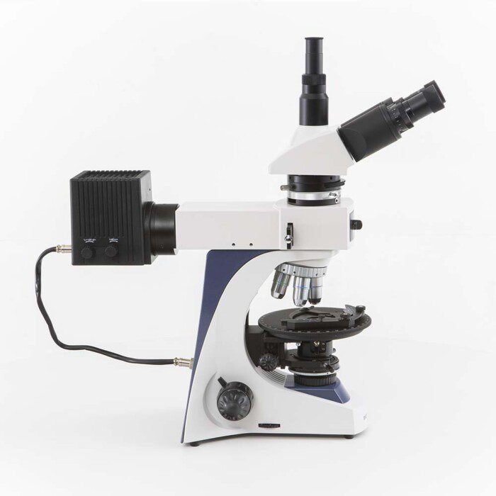 B220 - Microscópio de Polarização com Dupla Iluminação (Petrográfico)
