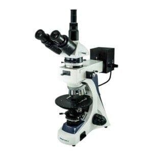 B220 - MICROSCÓPIO DE POLARIZAÇÃO COM DUPLA ILUMINAÇÃO (PETROGRÁFICO)-F-DIR