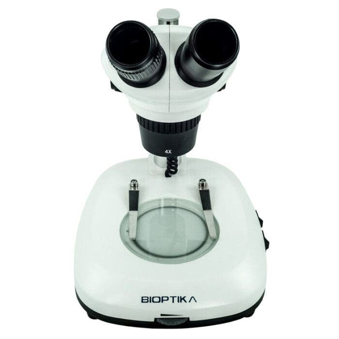 L10 - ESTEREOMICROSCÓPIO STEP BY STEP BIOPTIKA COM DUPLA ILUMINAÇÃO LED OCULAR