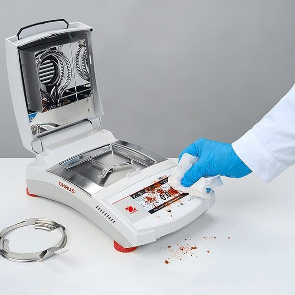MB92 Analisador de Umidade - limpeza fácil